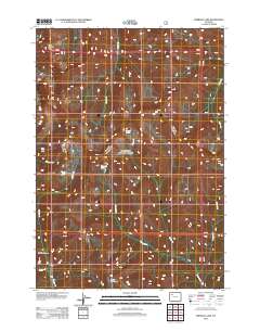 Emerald Lake 2012 topographic map thumbnail