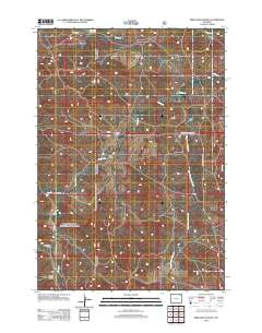 Brislawn School 2012 topographic map thumbnail
