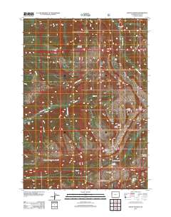 Mount Bannon 2012 topographic map thumbnail