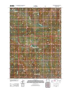 Bobcat Ridge 2012 topographic map thumbnail