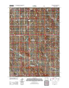 Open A Ranch 2012 topographic map thumbnail