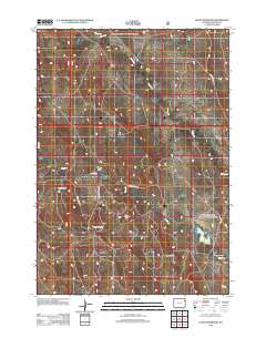 Klodt Reservoir 2012 topographic map thumbnail