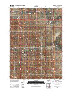 Horseshoe Bend 2012 topographic map thumbnail