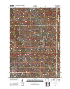 Raven 2012 topographic map thumbnail