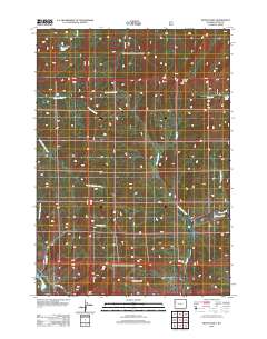 Mount Leidy 2012 topographic map thumbnail