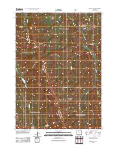 Bailey Lake 2012 topographic map thumbnail