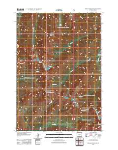 Pinnacle Mountain 2012 topographic map thumbnail