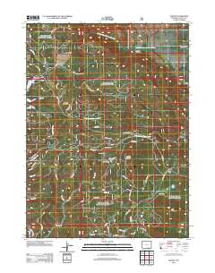 Albany 2012 topographic map thumbnail