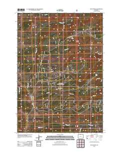 Boyd Ridge 2012 topographic map thumbnail