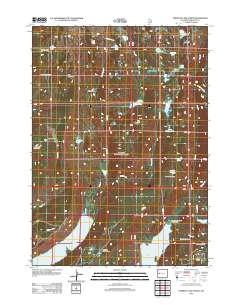 Fremont Lake North 2012 topographic map thumbnail