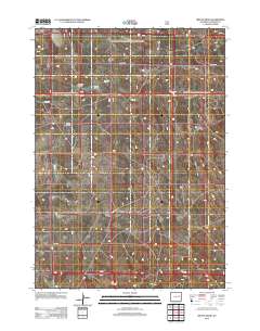 Ireton Draw 2012 topographic map thumbnail