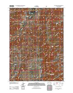 Blue Nose Creek 2012 topographic map thumbnail