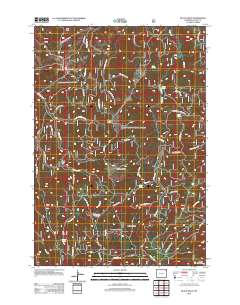 Black Hills 2012 topographic map thumbnail