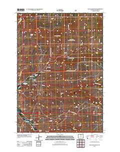 Black Mountain 2012 topographic map thumbnail