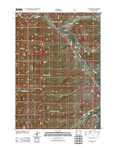 Bondurant 2012 topographic map thumbnail
