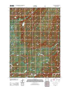 Cave Falls 2012 topographic map thumbnail