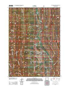 Fontenelle Basin 2012 topographic map thumbnail