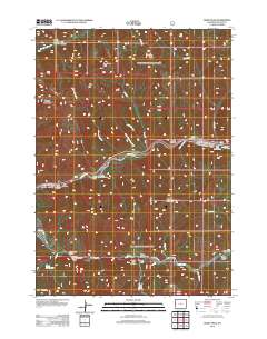 Ferry Peak 2012 topographic map thumbnail