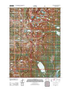 Grand Teton 2012 topographic map thumbnail
