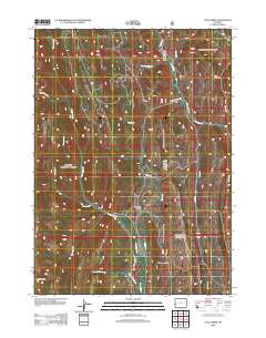 Coal Creek 2012 topographic map thumbnail