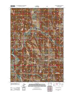 Devils Tower 2012 topographic map thumbnail