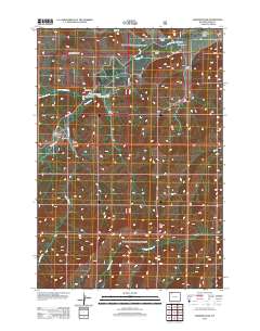 Elkhorn Peak 2012 topographic map thumbnail
