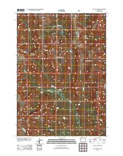 Five Pockets 2012 topographic map thumbnail