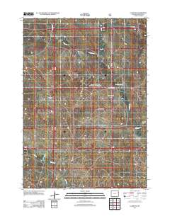 Clareton 2012 topographic map thumbnail