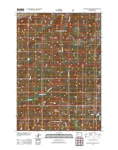 Dead Indian Meadows 2012 topographic map thumbnail
