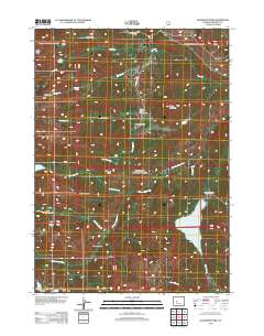 Dickinson Park 2012 topographic map thumbnail
