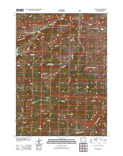 Fossil Hill 2012 topographic map thumbnail