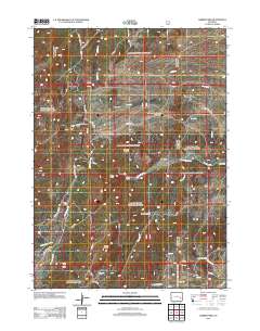 Harris Park 2012 topographic map thumbnail