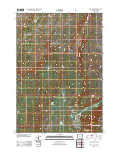 Lewis Canyon 2012 topographic map thumbnail
