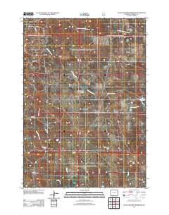 Little Thunder Reservoir 2012 topographic map thumbnail