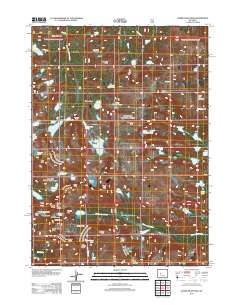Lizard Head Peak 2012 topographic map thumbnail