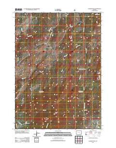 Laramie Peak 2012 topographic map thumbnail