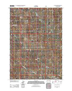 Lassen Creek 2012 topographic map thumbnail