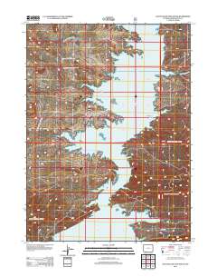 Haystack Buttes South 2012 topographic map thumbnail