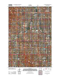 Lone Tree Creek 2012 topographic map thumbnail
