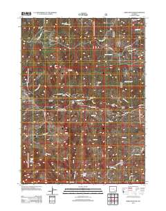 Reese Mountain 2012 topographic map thumbnail