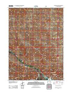 Linwood Canyon 2012 topographic map thumbnail