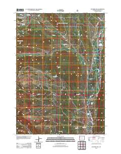 Klondike Hill 2012 topographic map thumbnail