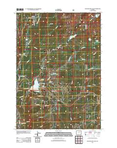 Meadowlark Lake 2012 topographic map thumbnail