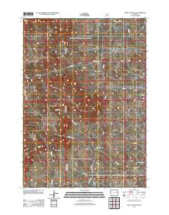 Piney Canyon SE 2012 topographic map thumbnail