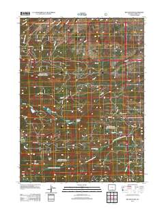 Red Mountain 2012 topographic map thumbnail