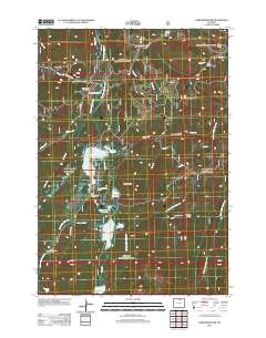 Park Reservoir 2012 topographic map thumbnail