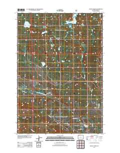 Muddy Creek 2012 topographic map thumbnail