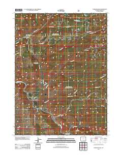 Overlook Hill 2012 topographic map thumbnail