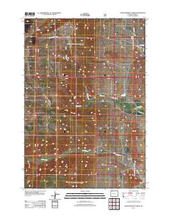 North Bennett Creek 2012 topographic map thumbnail