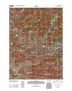 Rock Creek 2012 topographic map thumbnail